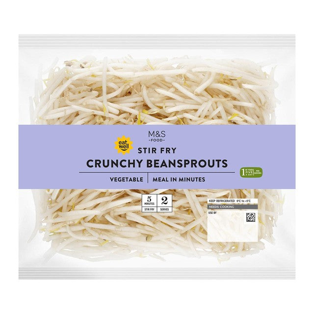 M&S Beansprouts 300g fresh washed ready to cook, UK version
