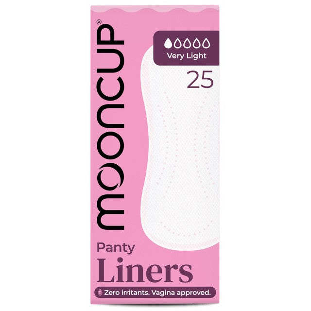 Mooncup Medium Day Pads with Wings 25 Pack, imported from the UK