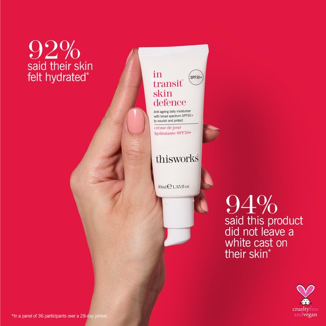 This Works SPF50+ moisturiser 40ml (British brand)
