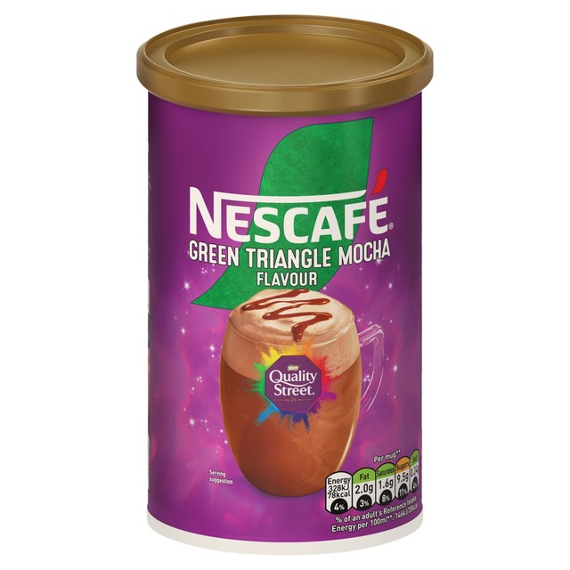 Nescafe mocha chocolate hazelnut frothy coffee powder 260g, imported from the UK