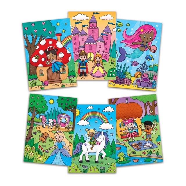 Galt Water Magic fairytales reusable colouring book 21x15cm, imported from the UK