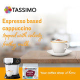 Tassimo Costa cappuccino coffee capsules 6 pack (British brand)