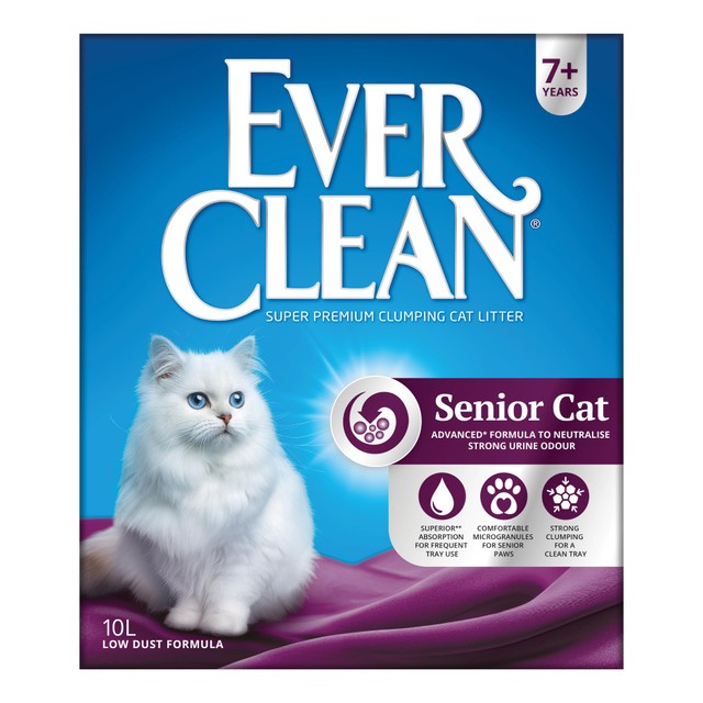 Ever Clean senior cat litter 10L - British product