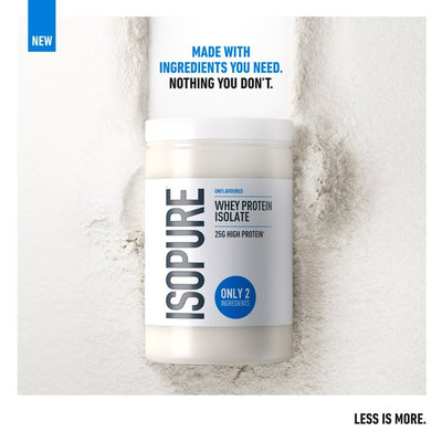 M&S Isopure Unflavoured Whey Protein Isolate Powder 435g- Buy online at McGrocer