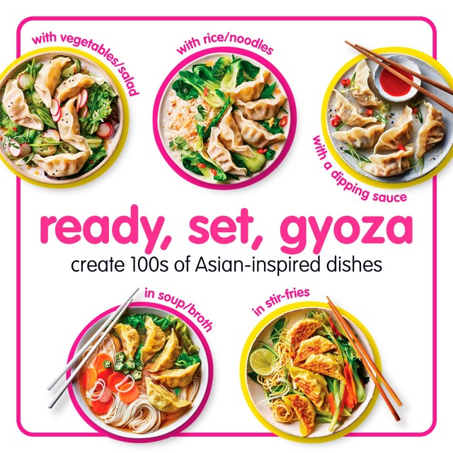 Itsu vegetable fusion gyoza 1kg family pack, UK version