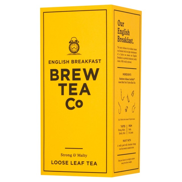 Brew Tea Co English Breakfast loose leaf tea 113g - British product