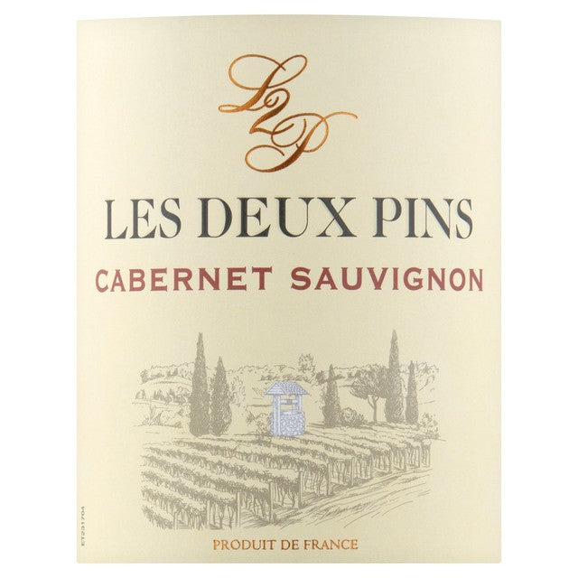 Les Deux Pins Cabernet Sauvignon 2020 75cl, UK version