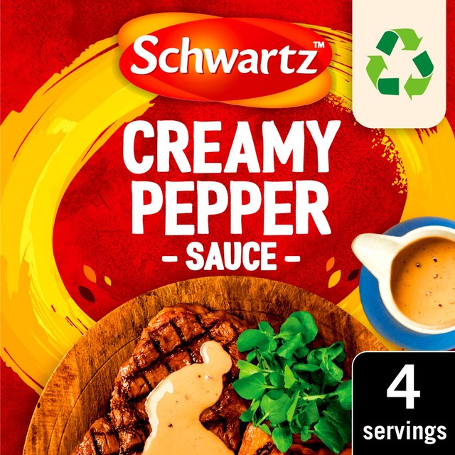 Schwartz creamy pepper sauce mix 25g (British brand)