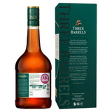 Three Barrels XO extra old brandy 70cl (British brand)