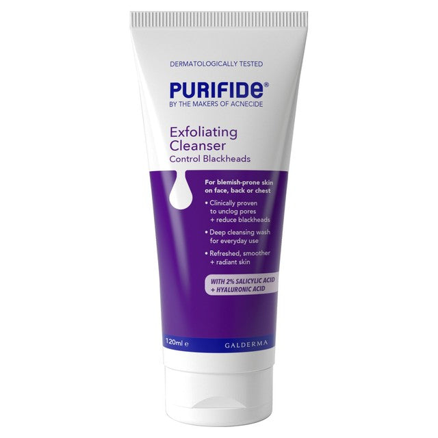 Cetaphil Purifide Blackhead Control Scrub 120ml, imported from the UK
