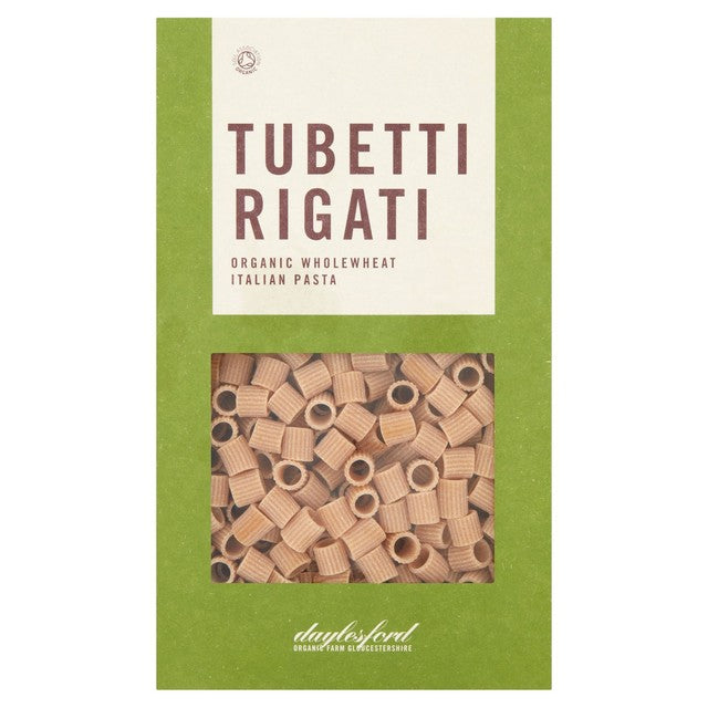 DAYLESFORD ORGANIC Tubetti Rigati pasta 500g - British product