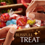 Lindt Lindor milk and white assorted chocolate truffles box (British brand)