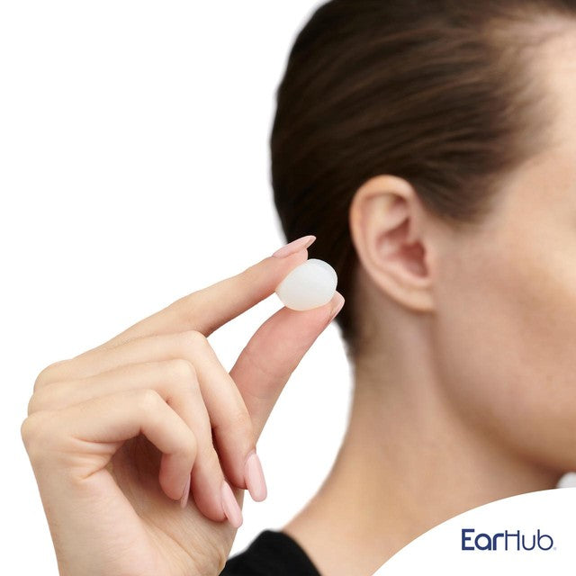 EarHub Sleepwell Soft Silicone Earplugs 12 pair - British product