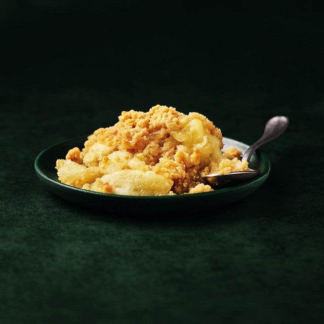 M&S Bramley Apple Crumble 500g, imported from the UK