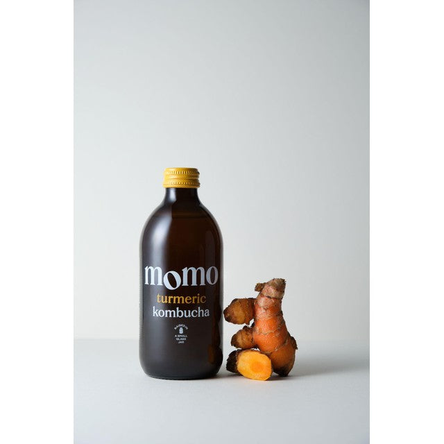 MOMO Kombucha Bio-Kurkuma Kombucha 330ml, importiert aus dem Vereinigten Königreich