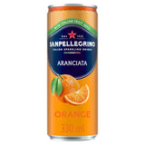 San Pellegrino Orange sparkling beverage 12 x 330ml cans (British brand)