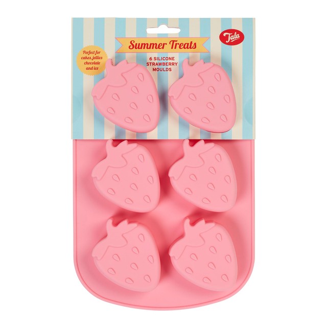 Tala Strawberry Ice Mould 6 Hole (British brand)