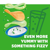 Pringles Sour Cream & Onion crisps 40g, imported from the UK