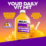 Moju Honey Lemon Shots dosing bottle 7 shots, UK version