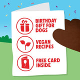 Denzel's birthday dog treats gift box 110g - British product