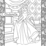 Igloo Books Disney Princess colouring set with pens, UK version