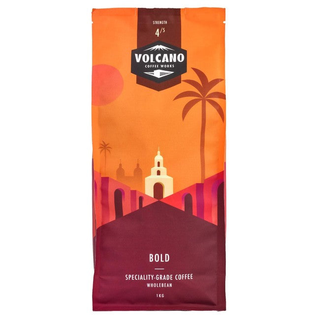 Volcano Coffee Works Bold Colombia espresso beans 1kg, imported from the UK