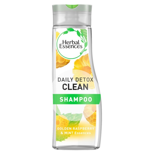 Herbal Essences detox golden raspberry and mint shampoo 400ml, UK version