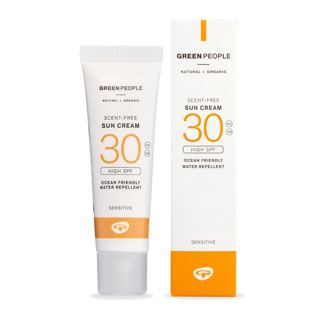 Green People Scent Free sun cream 30ml - British product
