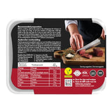 REDEFINE MEAT plant-based flank steak 2 x 100g, imported from the UK
