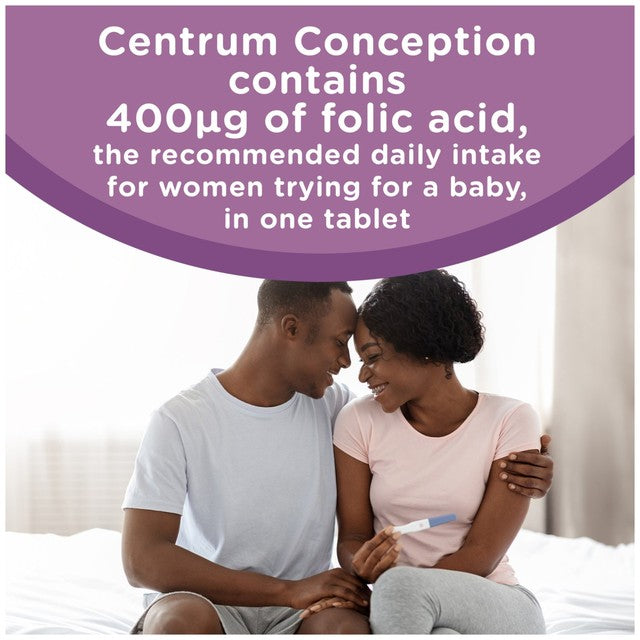 Centrum Conception Fertility Support vitamins 30 tablets - British product
