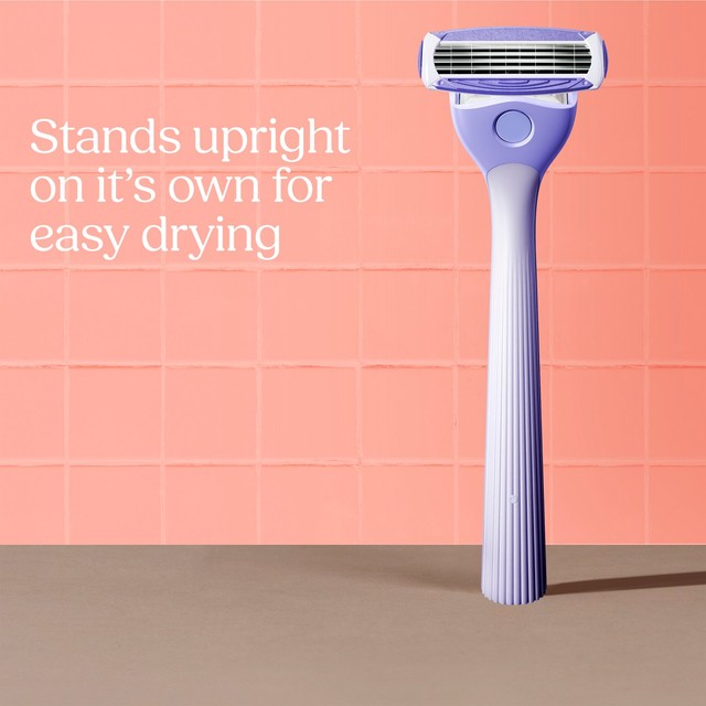Wilkinson Sword Intuition Quattro Sensitive women's razor with 5 refills (British brand)