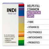 INDI Daily Gut berry fibre powder, UK version