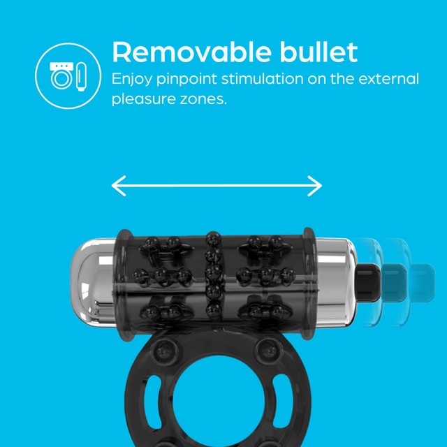 So Divine Thriller 2-in-1 vibrating ring (British brand)