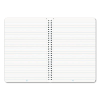 Nuco Nu Stripes A4 Notizbuch in Pink und Orange, 160 Seiten