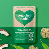 Together Health vitamin D3 plant source supplement 30 capsules (British brand)
