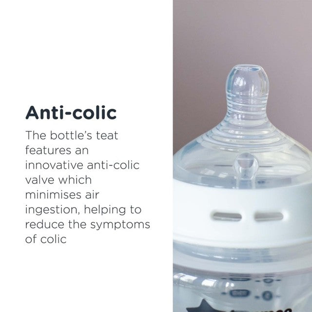 Tommee Tippee Anti-Colic Baby Bottles 150ml 3 pack (British brand)
