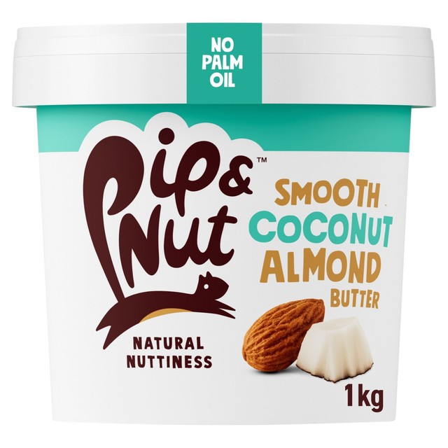 Pip & Nut coconut almond butter 1kg, imported from the UK