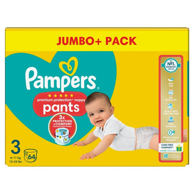 Pampers New Baby Premium Protection Windelhosen Größe 3