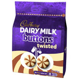 Cadbury chocolate buttons twisted 100g - British product