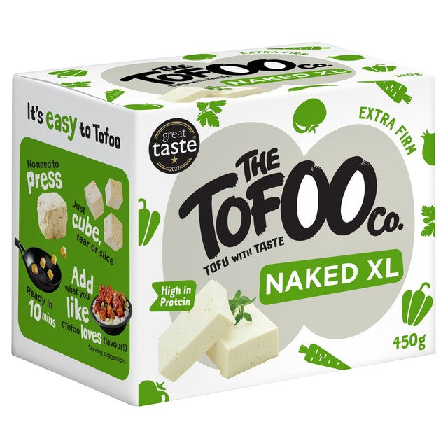 Tofoo Naked Organic XL Tofu 450g (British brand)