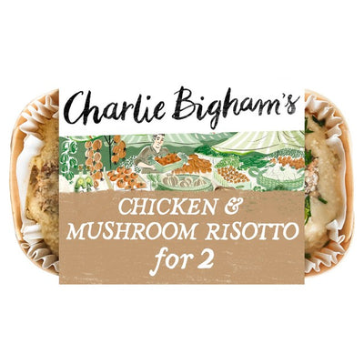 Charlie Bigham's Kylling & Sopp Risotto for 2 Tilberedt måltid 700g