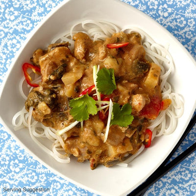 Plat préparé Curry de poulet bio à la noix de coco et aubergine Daylesford 550g