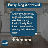 Boost Pet Meat Feast complete dog meal (British brand)