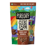 Glebe Farm gluten free chocolate oat granola 325g, UK version