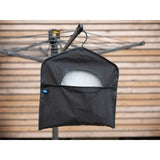 Addis black peg storage bag with hook, 38cm by 28cm - British product