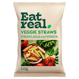 Eat Real veggie straws sea salt 110g - British product