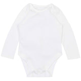 M&S Baby Pure long sleeve bodysuits white imported from the UK