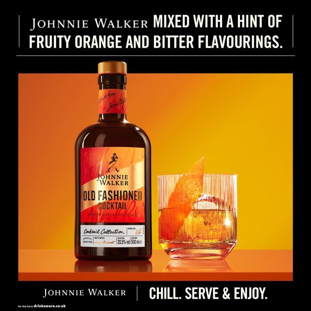 Johnnie Walker Old Fashioned Cocktail   50cl GOODS M&S   