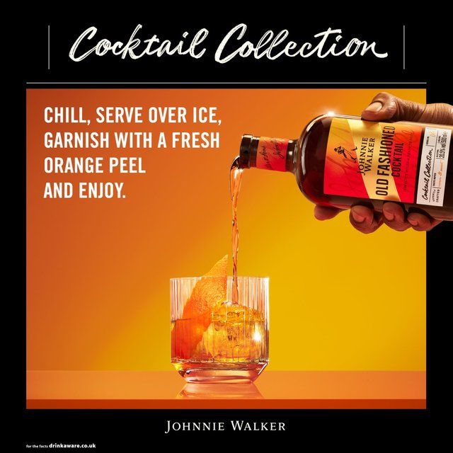 Johnnie Walker Old Fashioned Cocktail   50cl GOODS M&S   