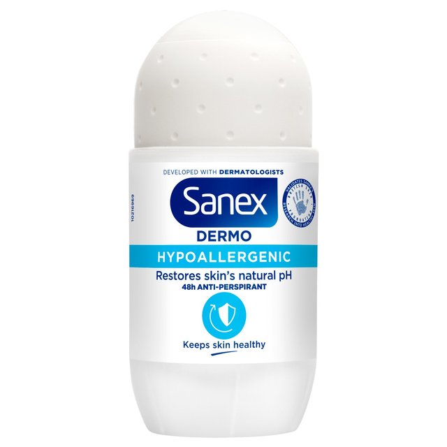 Sanex Dermo Hypoallergenic Roll On Deodorant   50ml GOODS M&S   